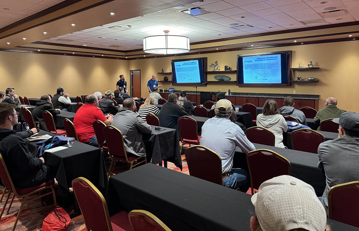 Packed seminar room