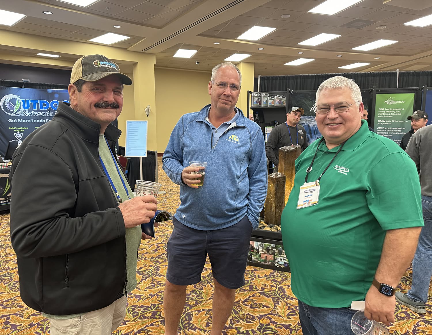 First-time attendees at the expo